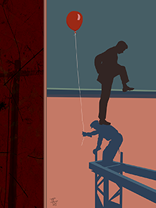 Man on top