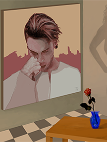 Room with a rose